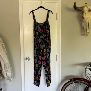 Nooworks rose design jumpsuit